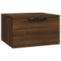 vidaXL Mesitas de noche de pared 2 uds color marrón roble 34x30x20 cm vidaXL Mesitas de noche de pared 2 uds color marrón roble 34x30x20 cm