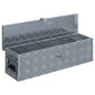 vidaXL Caja de aluminio 80,5x22x22 cm plateada vidaXL Caja de aluminio 80,5x22x22 cm plateada