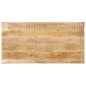 vidaXL Mesa de comedor de madera maciza de mango rugosa 140x70x76 cm vidaXL Mesa de comedor de madera maciza de mango rugosa 140x70x76 cm
