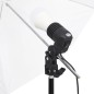 vidaXL Kit iluminación de estudio fotográfico con trípodes y paraguas vidaXL Kit iluminación de estudio fotográfico con trípodes y paraguas