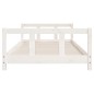 vidaXL Estructura de cama para niños madera de pino blanco 90x200 cm vidaXL Estructura de cama para niños madera de pino blanco 90x200 cm