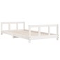 vidaXL Estructura de cama para niños madera de pino blanco 90x200 cm vidaXL Estructura de cama para niños madera de pino blanco 90x200 cm