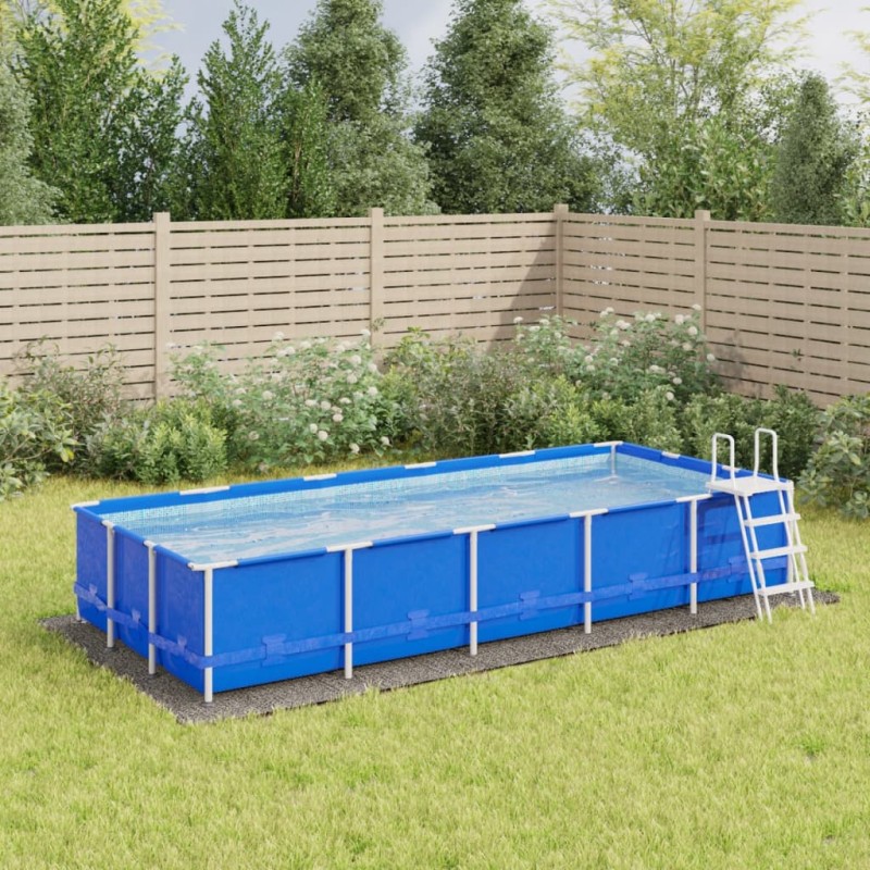 vidaXL Tapiz de suelo piscina geotextil poliéster gris claro 550x280cm vidaXL Tapiz de suelo piscina geotextil poliéster gris claro 550x280cm