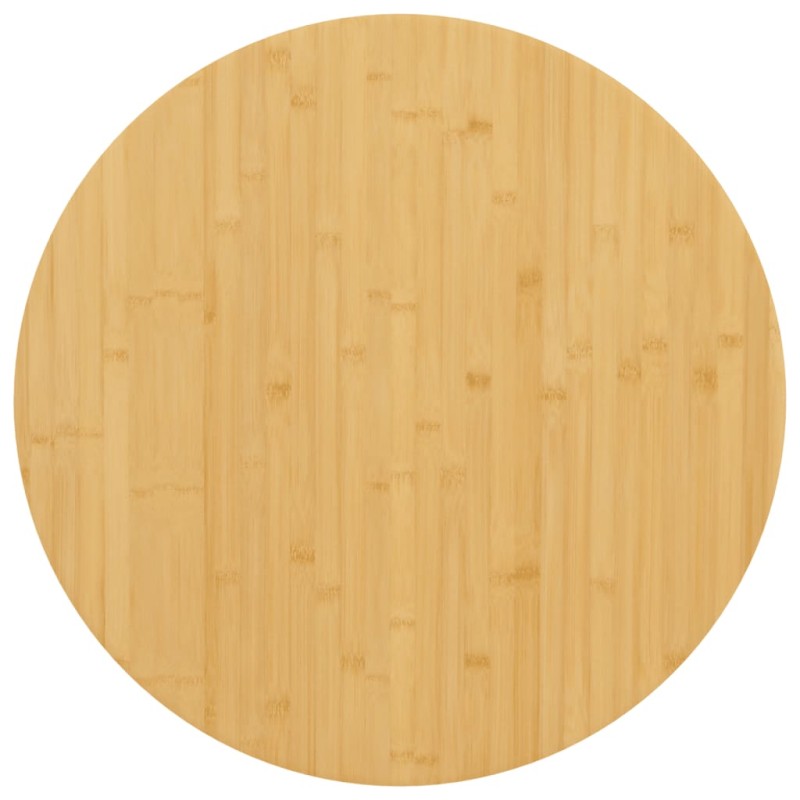 vidaXL Tablero de mesa de bambú Ø60x4 cm vidaXL Tablero de mesa de bambú Ø60x4 cm