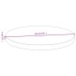 vidaXL Tablero de mesa de bambú Ø60x4 cm vidaXL Tablero de mesa de bambú Ø60x4 cm