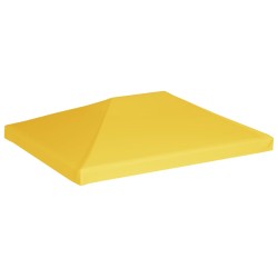 vidaXL Toldo de cenador 270 g/m² 4x3 m amarillo