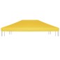 vidaXL Toldo de cenador 270 g/m² 4x3 m amarillo vidaXL Toldo de cenador 270 g/m² 4x3 m amarillo