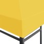 vidaXL Toldo de cenador 270 g/m² 4x3 m amarillo vidaXL Toldo de cenador 270 g/m² 4x3 m amarillo
