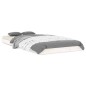 vidaXL Estructura de cama madera maciza de pino blanco 90x200 cm vidaXL Estructura de cama madera maciza de pino blanco 90x200 cm