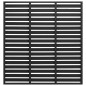 vidaXL Panel de valla de WPC negro 180x180 cm vidaXL Panel de valla de WPC negro 180x180 cm