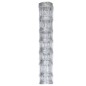 vidaXL Valla de jardín de acero galvanizado plateado 50x1 m vidaXL Valla de jardín de acero galvanizado plateado 50x1 m