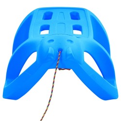 vidaXL Trineo polipropileno azul 80x39,5x25,5 cm