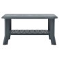 vidaXL Mesa de centro de plástico verde 90x60x46 cm vidaXL Mesa de centro de plástico verde 90x60x46 cm