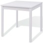 vidaXL Conjunto de comedor 5 piezas madera de pino blanco