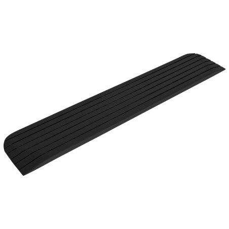 vidaXL Rampa de umbral goma 110x21x2,5 cm 