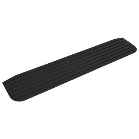 vidaXL Rampa de umbral goma 110x21x2,5 cm 