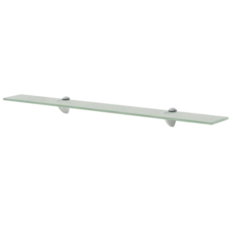 vidaXL Estante flotante de cristal 80x20 cm 8 mm vidaXL Estante flotante de cristal 80x20 cm 8 mm