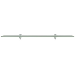 vidaXL Estante flotante de cristal 80x20 cm 8 mm