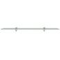 vidaXL Estante flotante de cristal 80x20 cm 8 mm vidaXL Estante flotante de cristal 80x20 cm 8 mm