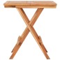 vidaXL Mesa y sillas de jardín plegables 3 pzas madera maciza de teca vidaXL Mesa y sillas de jardín plegables 3 pzas madera maciza de teca