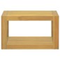 vidaXL Armario de baño de pared madera maciza de teca 60x45x35 cm vidaXL Armario de baño de pared madera maciza de teca 60x45x35 cm