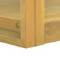 vidaXL Armario de baño de pared madera maciza de teca 60x45x35 cm vidaXL Armario de baño de pared madera maciza de teca 60x45x35 cm