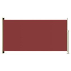 vidaXL Toldo lateral retráctil de jardín rojo 160x300 cm
