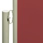 vidaXL Toldo lateral retráctil de jardín rojo 160x300 cm vidaXL Toldo lateral retráctil de jardín rojo 160x300 cm
