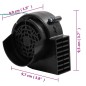 vidaXL Tira de luces con 26 LED y ventilador 260 cm vidaXL Tira de luces con 26 LED y ventilador 260 cm