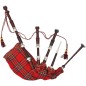 vidaXL Gaita escocesa de las Highland Royal Steward rojo vidaXL Gaita escocesa de las Highland Royal Steward rojo