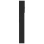 vidaXL Armario de lavadora madera contrachapada negro 64x25,5x190 cm vidaXL Armario de lavadora madera contrachapada negro 64x25,5x190 cm