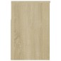 vidaXL Banco zapatero madera contrachapada roble Sonoma 60x30x45 cm vidaXL Banco zapatero madera contrachapada roble Sonoma 60x30x45 cm