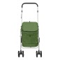vidaXL Cochecito para perros plegable tela lino verde 100x49x96 cm vidaXL Cochecito para perros plegable tela lino verde 100x49x96 cm