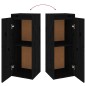 vidaXL Muebles para TV 4 piezas madera maciza de pino negro vidaXL Muebles para TV 4 piezas madera maciza de pino negro
