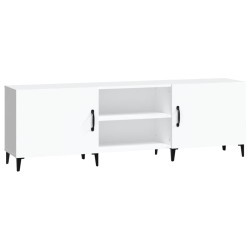vidaXL Mueble para TV madera de ingeniería blanco 150x30x50 cm