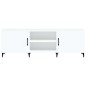 vidaXL Mueble para TV madera de ingeniería blanco 150x30x50 cm vidaXL Mueble para TV madera de ingeniería blanco 150x30x50 cm