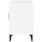 vidaXL Mueble para TV madera de ingeniería blanco 150x30x50 cm vidaXL Mueble para TV madera de ingeniería blanco 150x30x50 cm