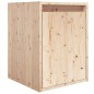 vidaXL Muebles para TV 5 piezas madera maciza de pino