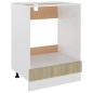 vidaXL Armario de horno madera contrachapada color roble 60x46x81,5 cm vidaXL Armario de horno madera contrachapada color roble 60x46x81,5 cm