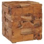 vidaXL Taburete con almacenamiento madera maciza de teca vidaXL Taburete con almacenamiento madera maciza de teca
