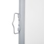 vidaXL Toldo lateral retráctil color crema 100x1000 cm