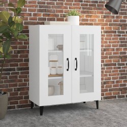 vidaXL Aparador de madera de ingeniería blanco 69,5x34x90 cm