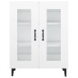 vidaXL Aparador de madera de ingeniería blanco 69,5x34x90 cm vidaXL Aparador de madera de ingeniería blanco 69,5x34x90 cm