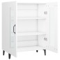 vidaXL Aparador de madera de ingeniería blanco 69,5x34x90 cm vidaXL Aparador de madera de ingeniería blanco 69,5x34x90 cm
