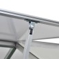 vidaXL Invernadero de aluminio reforzado con estructura base 9,025 m² vidaXL Invernadero de aluminio reforzado con estructura base 9,025 m²