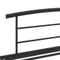 vidaXL Estructura de cama de metal negro 100x200 cm vidaXL Estructura de cama de metal negro 100x200 cm
