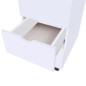 vidaXL Mueble de cajones blanco 33x45x60 cm vidaXL Mueble de cajones blanco 33x45x60 cm