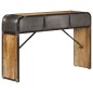 vidaXL Aparador madera de mango maciza 120x30x75 cm