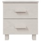 vidaXL Mesita de noche HAMAR madera pino maciza blanco 40x35x44,5 cm vidaXL Mesita de noche HAMAR madera pino maciza blanco 40x35x44,5 cm