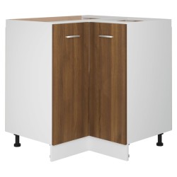 vidaXL Armario cocina madera ingeniería roble marrón 75,5x75,5x81,5 cm